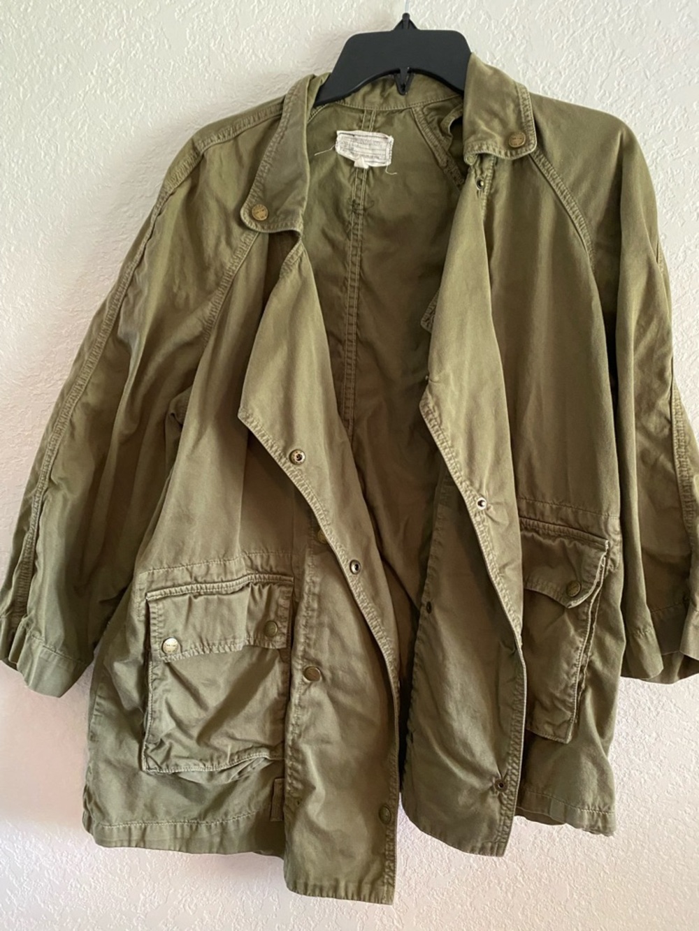 Current/Elliott Olive Utility Field Jacket